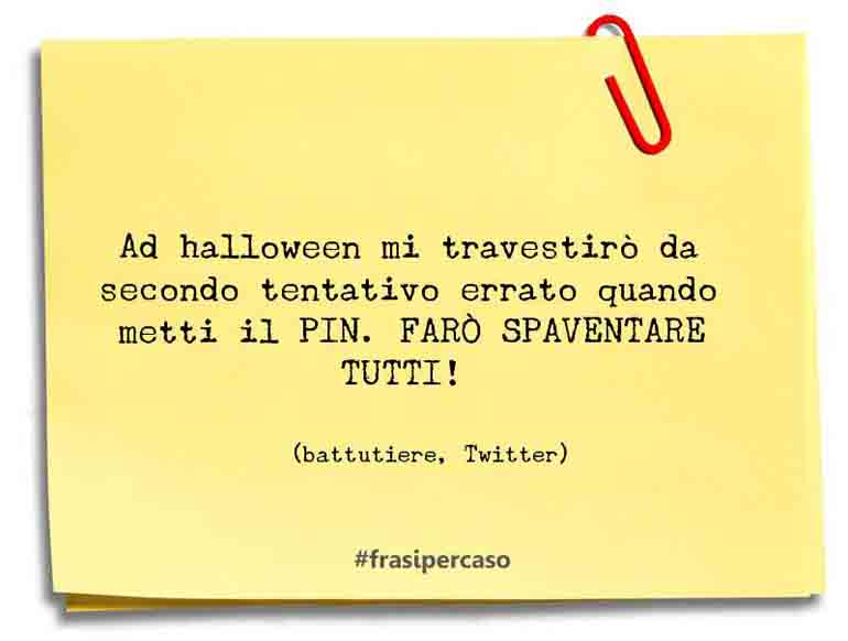 Una citazione di battutiere, Twitter by FrasiPerCaso.it