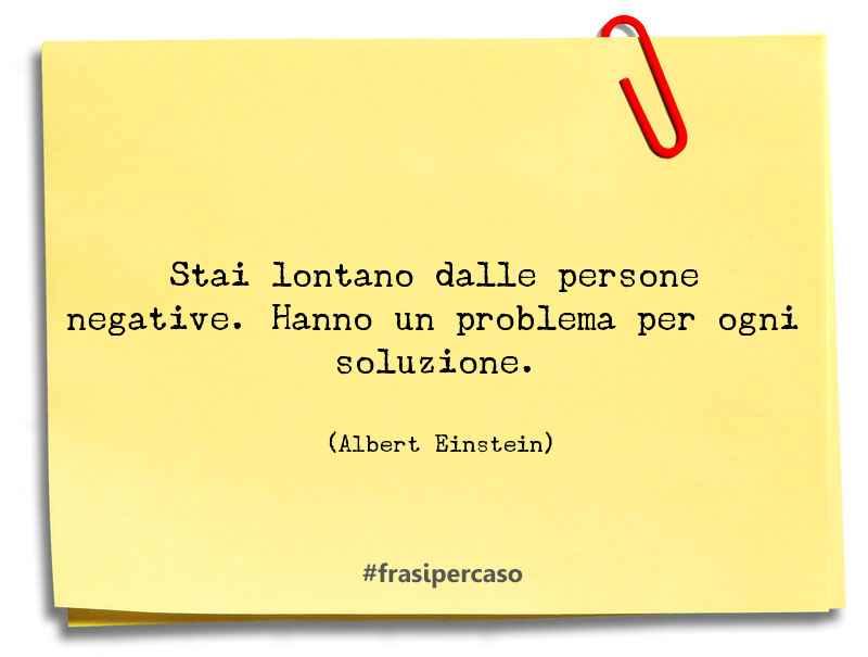 Una citazione di Albert Einstein by FrasiPerCaso.it