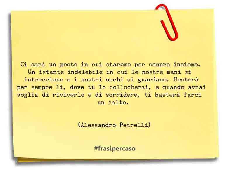 Una citazione di Alessandro Petrelli by FrasiPerCaso.it