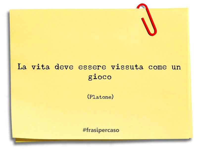 Una citazione di Platone by FrasiPerCaso.it