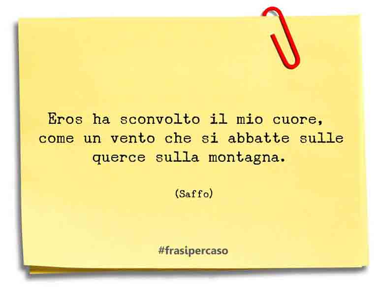 Una citazione di Saffo by FrasiPerCaso.it