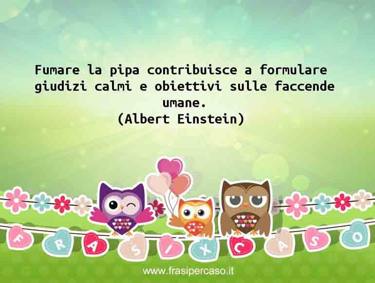 Una citazione di Albert Einstein by FrasiPerCaso.it