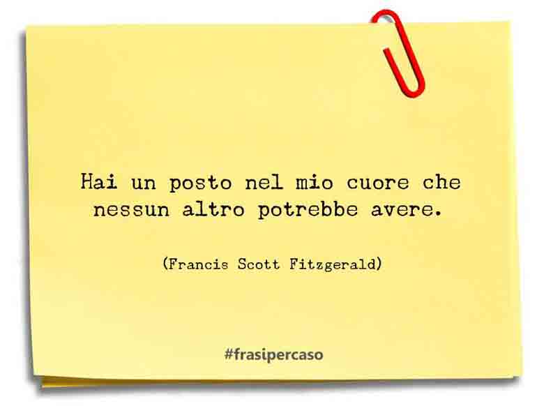 Una citazione di Francis Scott Fitzgerald by FrasiPerCaso.it