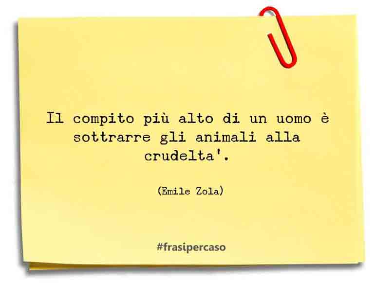 Una citazione di Emile Zola by FrasiPerCaso.it