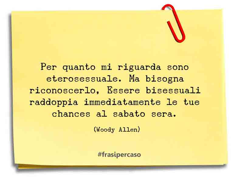 Le Frasi E Gli Aforismi Di Woody Allen