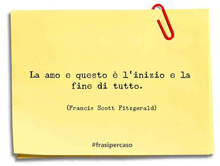 Una citazione di Francis Scott Fitzgerald by FrasiPerCaso.it